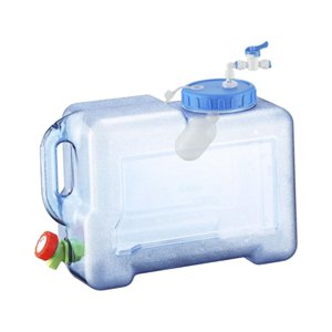 Magideal - Contenedor De Agua Botella De Agua A Prueba De Fugas Parada De Agua Automática Con Grifo Almacenamiento De Agua Barril Jarra De Agua Para Barra De Té 12L