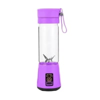 Importclick - Batidora Licuadora Juguera Portátil Usb Recargable 400 Ml Violeta