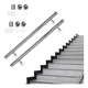 thumbnail image 1 of Pasamanos inox escaleras 2 m con soportes, empalmable #2, 1 of 3