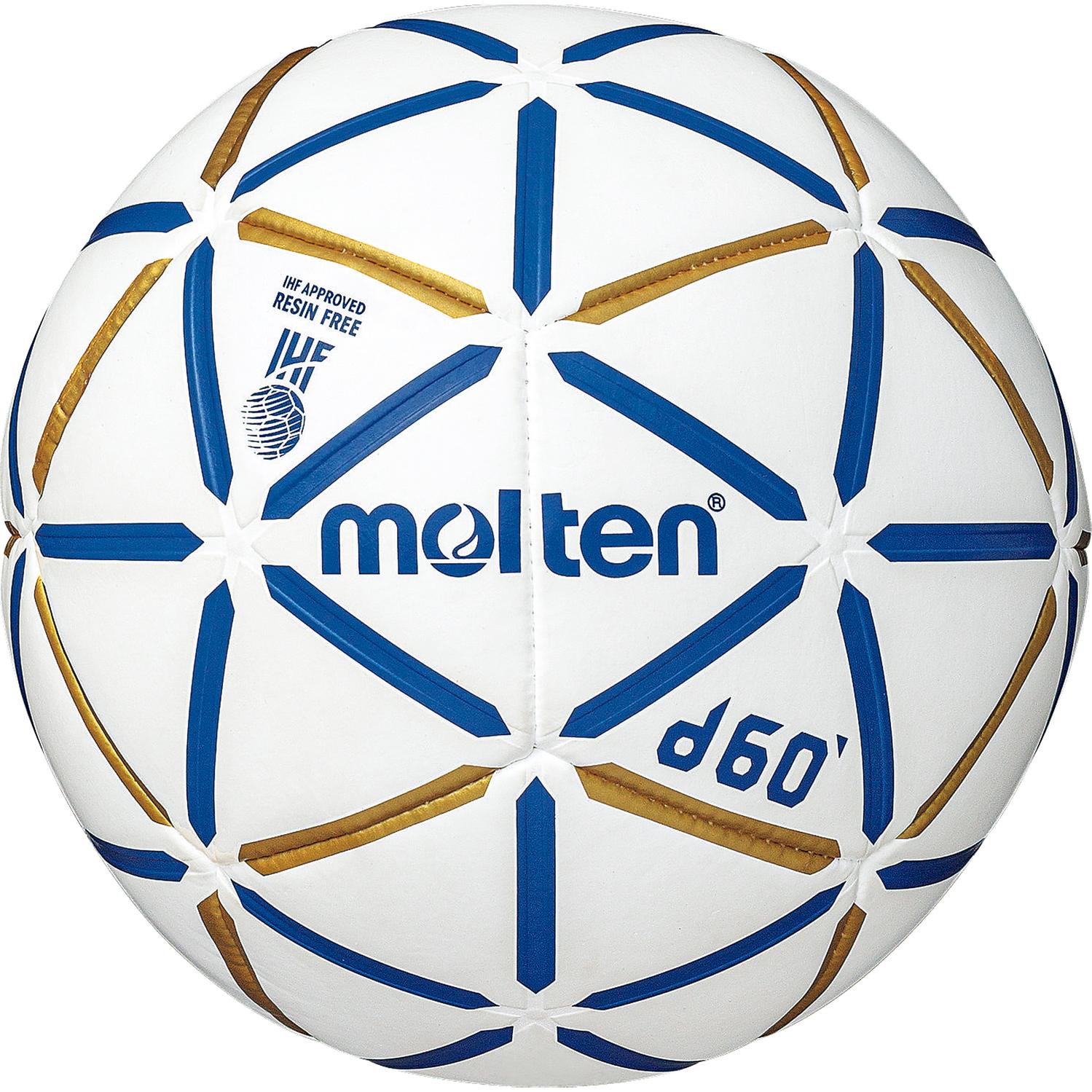 Balon Handbol D60 Resina Free Molten Blanco T.3 Blanco 3