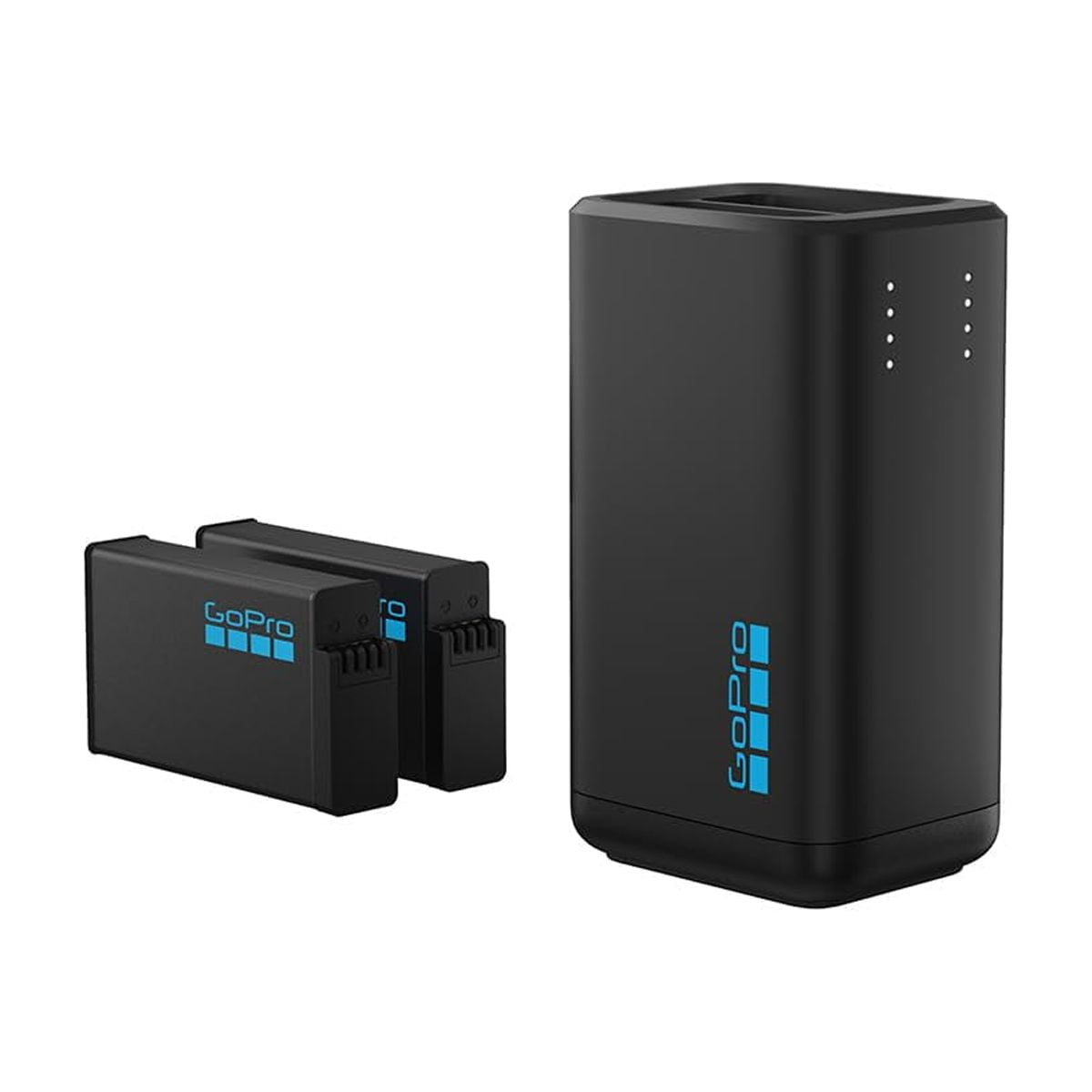 Cargador De Baterías Gopro Max2 Doble + 2 Baterías Enduro