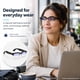 thumbnail image 2 of Gafas Inteligentes con Cámara Nexlenz 8MP, Lentes de Luz Azul, Bluetooth, IP65, 2 of 8