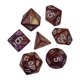 thumbnail image 5 of 7x Dados Poliédricos Smooth D4-D20 Para Ense?anza De Matemáticas Bar Mesa Juegos De Mesa Violet Aureate, 5 of 5