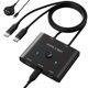 thumbnail image 1 of Switch USB C MLEEDA KVM 8K@60Hz 10Gbps Carga 100W, 1 of 9