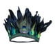 thumbnail image 3 of Accesorios De Plumas Tocado De Estilo Nacional Para Fiesta Halloween Mujeres Adultos Verde, 3 of 3