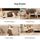 thumbnail image 4 of Suéter para perro, chaleco cálido para perros, ropa para clima frío, sudadera de invierno para perros, chaquetas para perros, 4 of 5