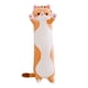 thumbnail image 5 of Almohada De Gato Juguete De Peluche Compa?ero De Peluche Mu?eco De Peluche Cómodo Para Ni?os Marrón 110 Cm, 5 of 5