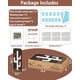 thumbnail image 4 of Cat Scratcher Art Para Montar En La Pared Paquete De 5 Unidades Con Hierba Gatera, 4 of 7