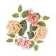 thumbnail image 5 of Anillos de Velas Artificiales Coronas Anillos de Velas Decoración Colgante Artificial para El Hogar Anillos de Velas Coronas para Puerta de Mesa Hallo , Rosado, 5 of 5