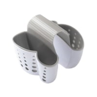 Magideal - Catadrino De Esponja De Fregadero De La Cocina Rack De Esponja De Grifo Portátil Para El Soporte De Cepillo De Secado Casa De Desagüe Multifuncional C Ranura Doble