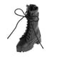 thumbnail image 2 of Botas De Cuero Con Cremallera A Escala 1/6 Hechas A Mano Para Figura De 12 "modelo De Cuerpo Moda Negro, 2 of 5
