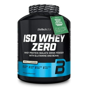 Biotechusa Iso Whey Zero Whey Protein Isolate 5 Lbs Vanilla