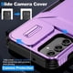 thumbnail image 5 of Funda Resistente para Samsung Galaxy A14 5G con Tapa Deslizante y Protección Militar Morado, 5 of 6