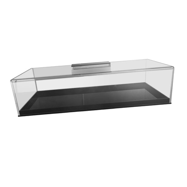 Caja de pan transparente, vitrina de pastelería para panadería, caja de exhibición acrílica, soporte para pastel para encimera comercial, fiesta, banq