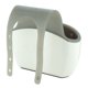 thumbnail image 4 of Porta esponjas para grifo Casabella 6 cm x 15 cm Blanco y gris, 4 of 5