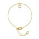 thumbnail image 1 of Pulsera HESHPAWS S925 Sterling Silver Inicial A-Z Plata, 1 of 3