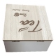 thumbnail image 1 of Caja organizadora de té madera amplia 4 compartimientos, 1 of 3