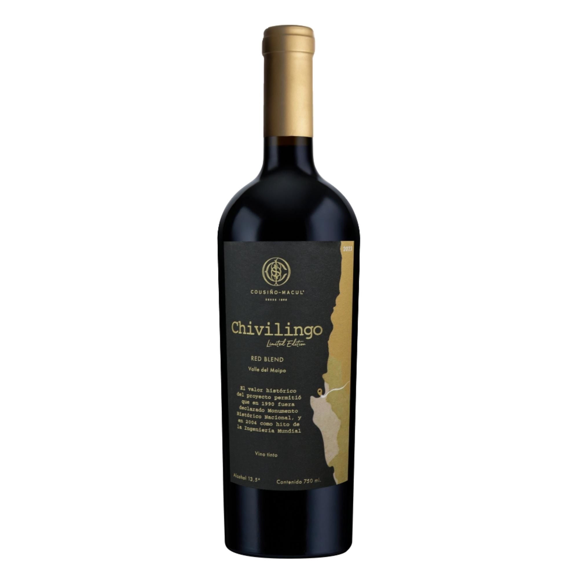Vino Tinto Ensamblaje Blend Edition Limited 13.5° Botella 750 ml Chivilingo