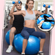 thumbnail image 3 of Pelota balón yoga pilates con inflador rakrose 55 cm Azul, 3 of 3