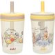 thumbnail image 1 of Zak Designs Disney Winnie the Pooh Kelso vasos con bombilla para niños pequeños, set de 2, 1 of 3