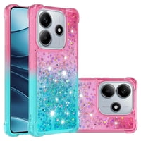 Foxdock - Funda Para Xiaomi Redmi Note 14 5G Con Diseño Gradiente Y Brillo Líquido Antigolpes Tpu