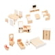 thumbnail image 1 of Juego De Muebles De Casa De Muñecas De Madera, Casa De Muñecas De Juguete Para Niños Y Niñas De 3 Años En Adelante, 1 of 5