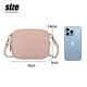 thumbnail image 2 of Bolso bandolera para mujer, bolso de hombro, bolso de cuero, bolso bandolera, bolso para cámara, bandolera pequeña, correa de hombro ajustable, monedero para mujer, 2 of 6
