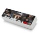thumbnail image 1 of Scream Estuche Rígido para Gafas de Cuero PU Protector con Forro de Felpa Premium Suave para Hombres y Mujeres, 1 of 6