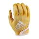 thumbnail image 1 of Guantes de fútbol adidas Adizero 12 para adultos, 3XL, color dorado y blanco, 1 of 3