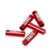 thumbnail image 1 of 5PC 4mm Aleación Bicicleta Bicicleta Freno Cambio Carcasa Línea Férulas Tapas De Extremo Rojo, 1 of 4