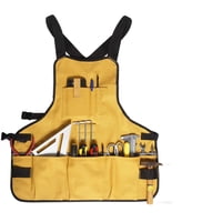 Xusx111 - Herramienta De Trabajo Delantal Para Hombres Y Mujeres, Longitud Del Torso Con 21 Bolsillos De Herramienta, Delantal De Lienzo Duradero, Entusiastas De Bricolaje, Regalos Para Hombres Para N