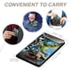 thumbnail image 4 of Parque Jurásico Porta Pasaporte y Cartera de Viaje Premium de Cuero PU, Funda de Pasaporte Bloqueo RFID con Ranuras para Tarjetas de Crédito, Estuche para Libro de Pasaporte para Familia 10cm × 15cm, 4 of 6