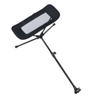 Magideal - Camping Stool Collapsible Footstool For Camping Beach Folding Fishing Outdoor Bbq Camping Foot , Negro