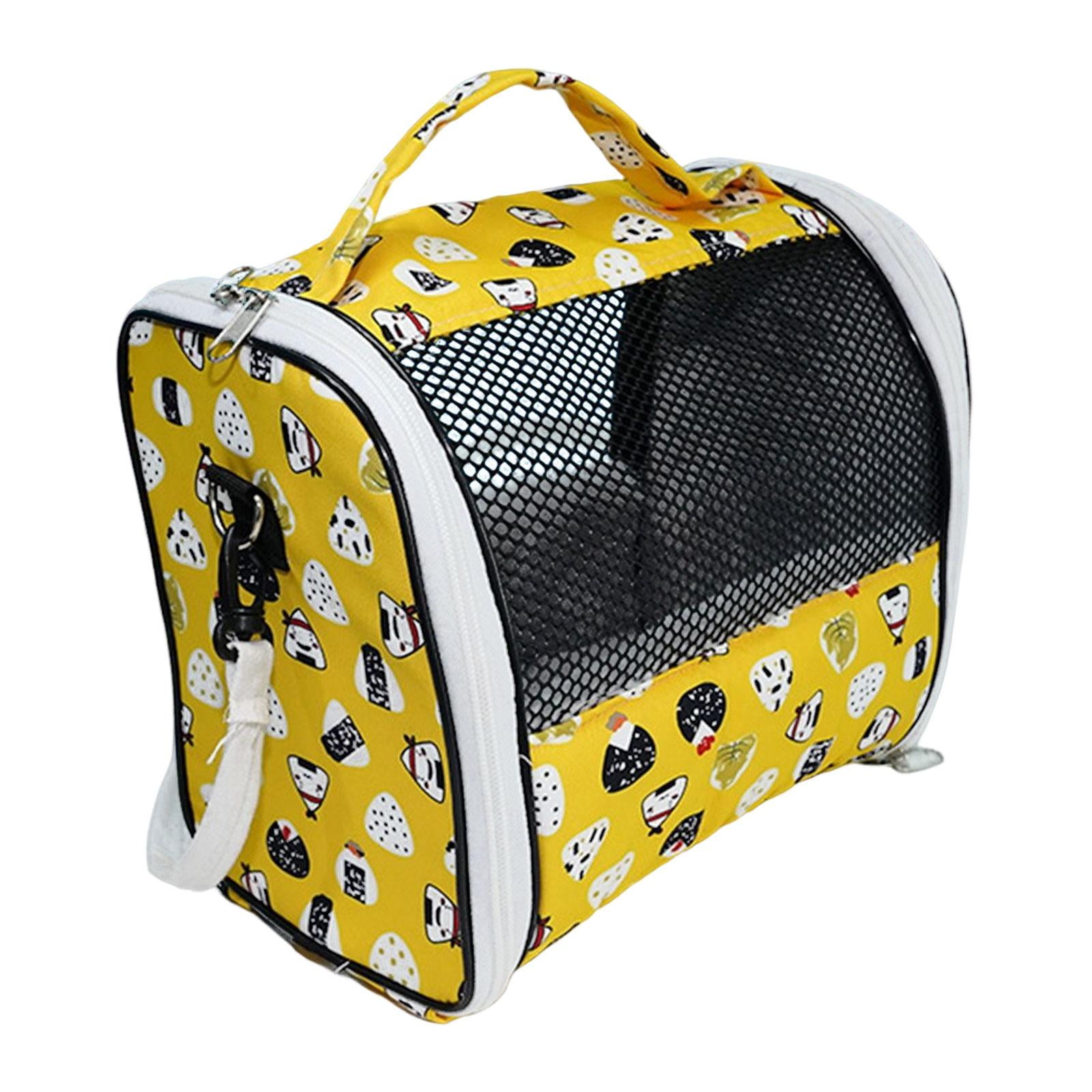 Bolsa De Viaje Para Hámster, Conejillo De Indias, Bolso De Viaje, Bolso De Mano Para Animales Pequeños, Amarillo