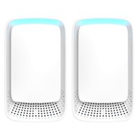 Magideal - Purificador De Aire Iónico 2X, Para La Oficina En Casa Enchufe En Silencio, Compacto, Filtro De Aire, Ionizadores De Aire Para El Olor A La Habitación