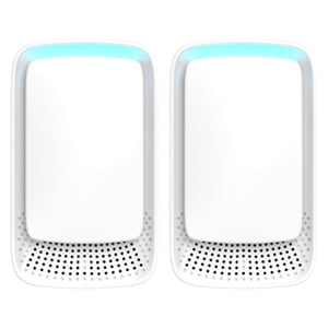 Magideal - Purificador De Aire Iónico 2X, Para La Oficina En Casa Enchufe En Silencio, Compacto, Filtro De Aire, Ionizadores De Aire Para El Olor A La Habitación