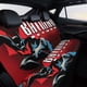 thumbnail image 4 of Batman del Futuro-theme Car Rear Seat Covers Back Elastic Flexible Car Seat Covers Decorative Fits Most Cars 120x59x76cm, 4 of 6