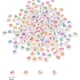thumbnail image 2 of 400 cuentas de letras del alfabeto de plástico, cuentas de acrílico del alfabeto AZ, cuentas de letras individuales, espaciador, cuentas sueltas, dijes de letras de corazón redondos, collares, pulsera, 2 of 7