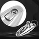 thumbnail image 3 of 2 paquetes Bisagra de la cubierta superior 316 Acero inoxidable Hardware superior Montaje lateral de la cubierta Accesorios de liberación rápida Partes superiores marinas para barcos con tor, 3 of 3