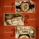 thumbnail image 3 of Puzzle de madera ROKR Mechanical Car Modelo Army Field Car, 3 of 8