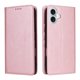 thumbnail image 1 of Funda Cartera para iPhone 16 Plus con Ranuras Tarjetas y Soporte - Protección Completa Oro rosa, 1 of 5