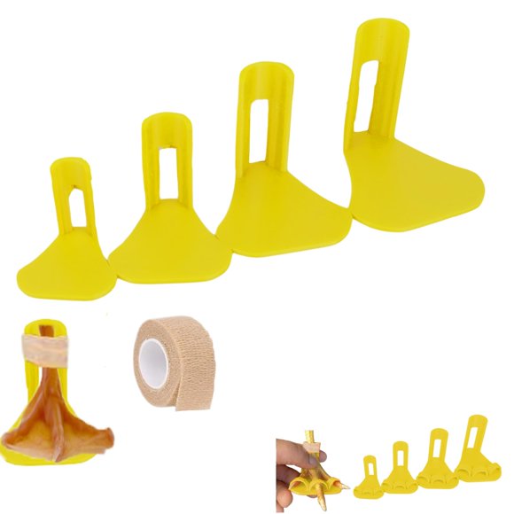 Férulas para Aves de Corral YcaeyLnaR 4 Tallas – Soporte para Pie de Abeja