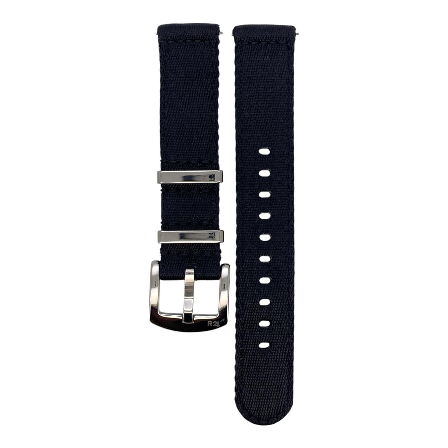 Correa Reloj Nylon R24 Comando Quick Release Negro