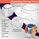 thumbnail image 4 of Contenedores de almacenamiento de plástico ClearSpace Perfect Pantry, paquete de 8, 4 of 6
