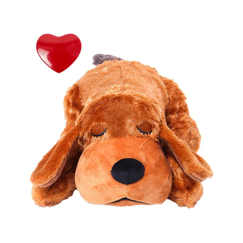 Magideal - Juguete De Del Corazón Para Perros, Juguete De Separación De Cachorros, Ayuda De Entrenamiento De Comportamiento De Cachorros Para Ayuda De Fel , Marron Oscuro 37x13cm