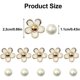 thumbnail image 2 of Charms para zapatillas Daisy con perlas, 18 piezas, 2 of 3
