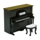 thumbnail image 1 of Casa De Muñecas Adornos De Piano Muebles Accesorios De Jardín De Hadas Escena De Vida 1:12 Negro, 1 of 5