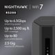 thumbnail image 2 of Router NETGEAR Nighthawk RS200 WiFi 7 de doble banda de 6,5 Gbps, 2 of 7