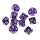 thumbnail image 1 of 10pcs Dados De Diez Lados D10 Jugando D&D RPG Juegos De Fiesta Dados Púrpura, 1 of 3