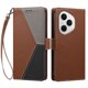 thumbnail image 3 of Funda Cartera para Honor 400 Pro con Cierre Magnético, Tricolor, Marrón, 3 of 6